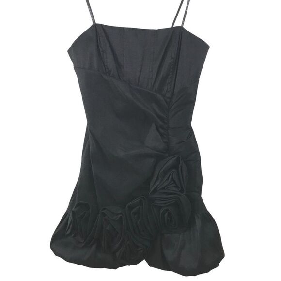 Masquerade strapless black dress - Picture 1 of 9